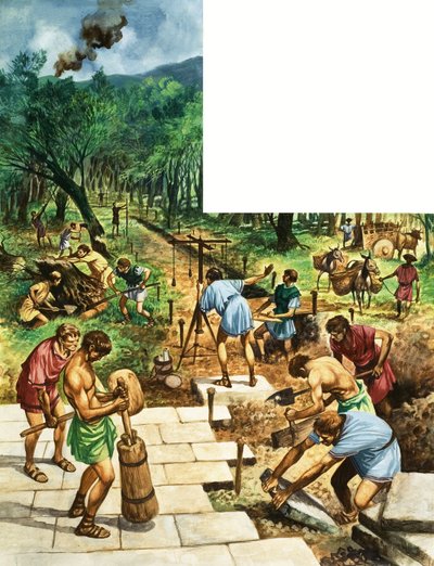 Building a Roman Road by Peter Jackson