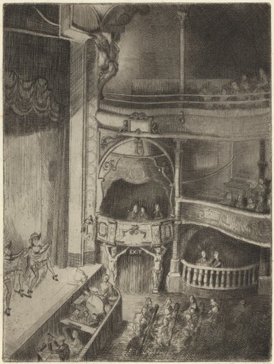 Dancing Girls in a Theatre by Peter Jackson