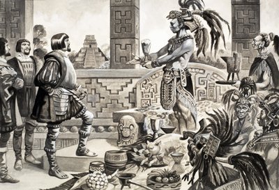Hernando Cortes in Mexico by Peter Jackson