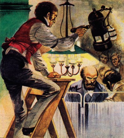 Joseph Lister Insisted on Carbolic Sprays in the Operating Theatre by Peter Jackson