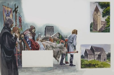 King Edward, later Saint Edward the Confessor by Peter Jackson