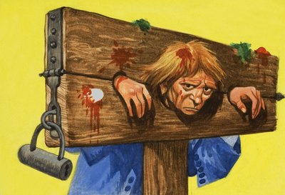No Entry: Padlocked in the pillory by Peter Jackson