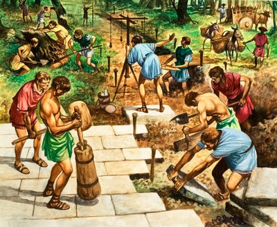 Roman Roads by Peter Jackson