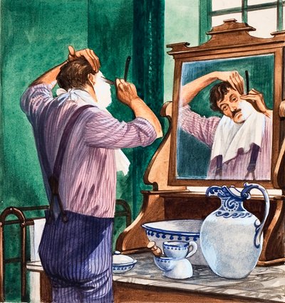 Shaving by Peter Jackson