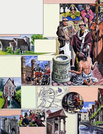 The Dover Road: Canterbury by Peter Jackson