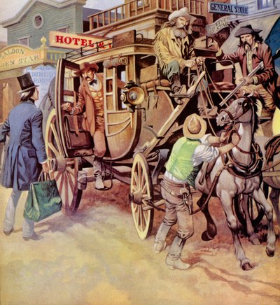The Overland Stage by Peter Jackson