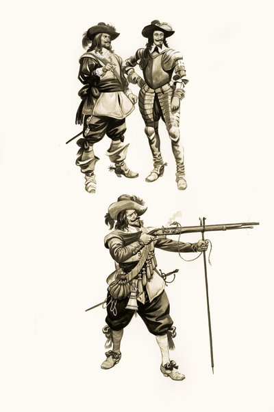 The Wonderful Story of Britain: The Cavaliers and the Roundheads by Peter Jackson