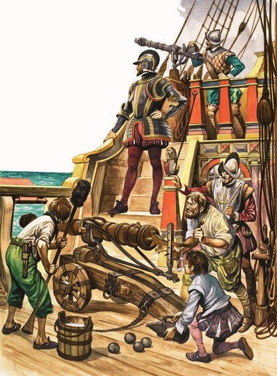 The Wonderful Story of Britain: The Coming of Guns by Peter Jackson