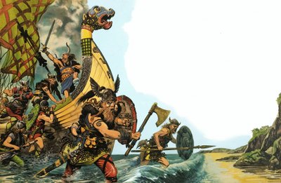 The Wonderful Story of Britain: The Coming of the Vikings by Peter Jackson