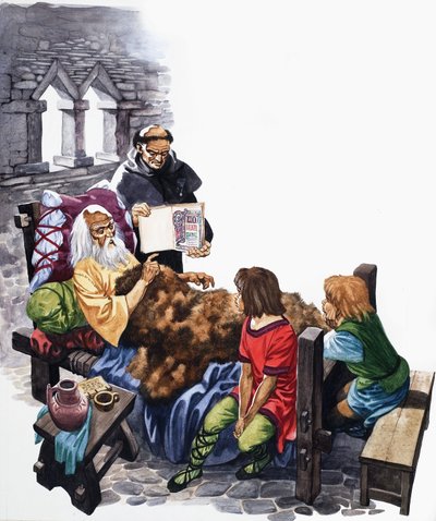The Wonderful Story of Britain: The First Schools by Peter Jackson