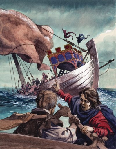 The Wonderful Story of Britain: The Sad Story of the White Ship by Peter Jackson