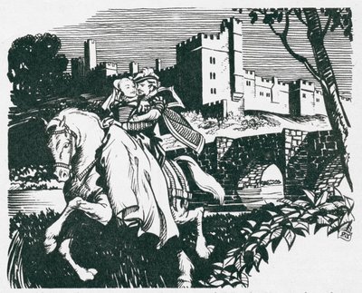 The Elopement of Dorothy Vernon from Haddon Hall by Peter Jackson