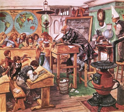 Victorian School Room by Peter Jackson