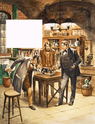 When They Were Young: Edison - The American Inventor by Peter Jackson