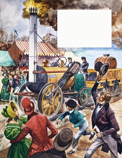 When They Were Young: George Stephenson by Peter Jackson