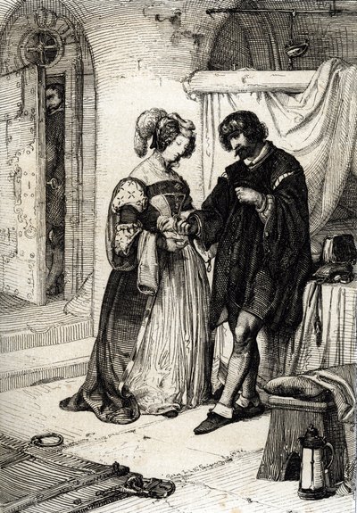 The Count of Essex Robert Devereux Sentenced to Death for Treason by Peter Johann Nepomuck Geiger