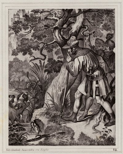 Discovery of the Thermal Springs of Baden, Austria by Peter Johann Nepomuk Geiger