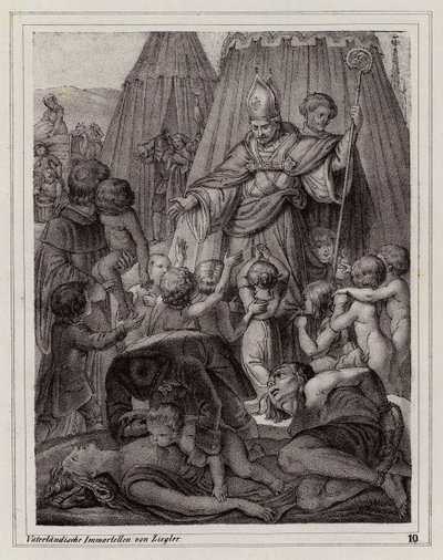 Second Siege of Vienna by the Turks by Peter Johann Nepomuk Geiger