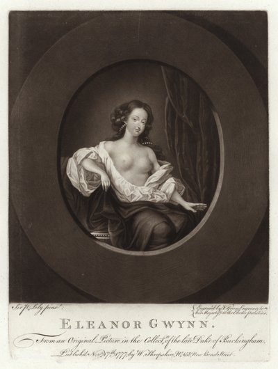 Portrait of Nell Gwyn by Peter Lely