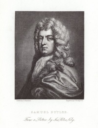 Samuel Butler by Peter Lely