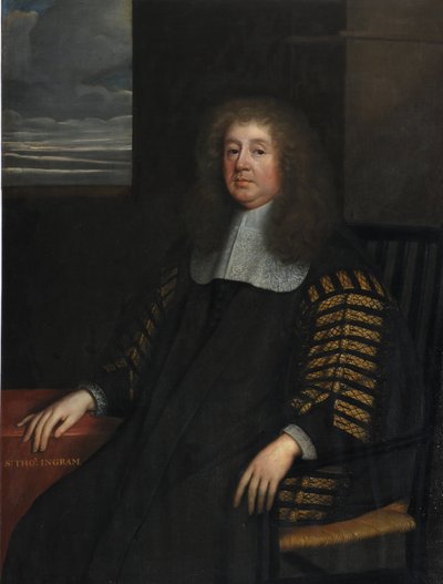 Sir Thomas Ingram, Chancellor of the Duchy of Lancaster by Peter Lely
