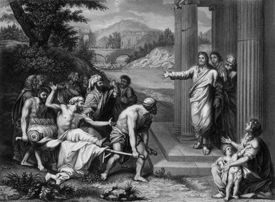 Then Saith He to the Sick of the Palsy. Arise, Take Up Thy Bed... by Peter Lightfoot