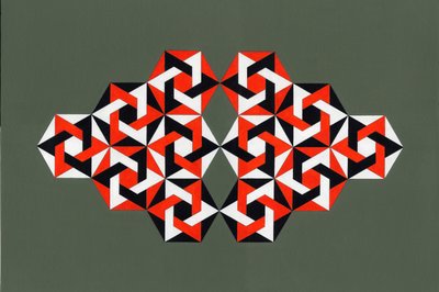 Hexagrams, 2009 by Peter McClure