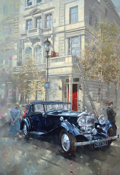 Phantom II into Queens Gate Mews by Peter Miller