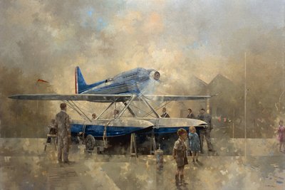 Winter Morning with the Schneider by Peter Miller