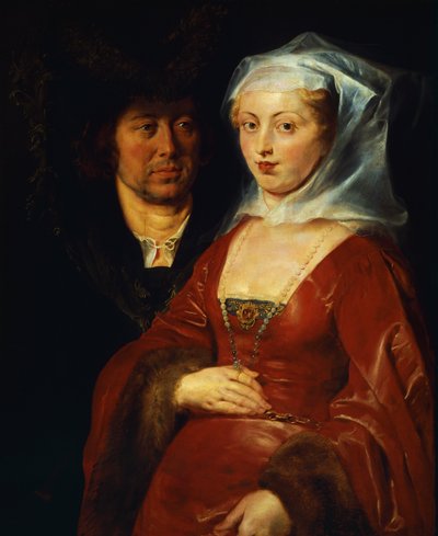 Ansegisus and St. Bega by Peter Paul Rubens