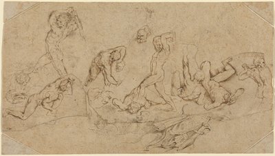 Battle of Nude Men by Peter Paul Rubens