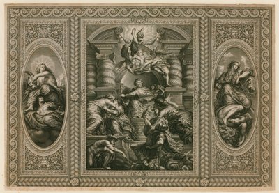 Ceiling of the Banqueting House in Whitehall by Peter Paul Rubens