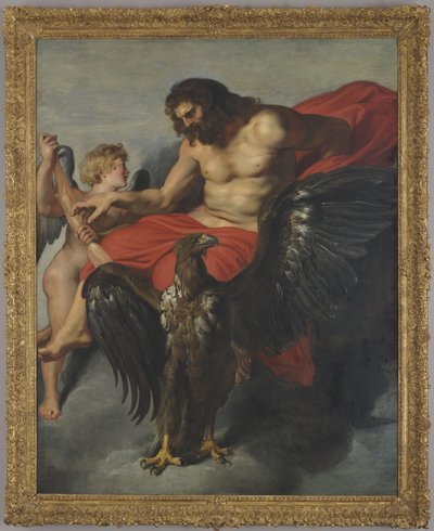 Cupid Supplicating Jupiter by Peter Paul Rubens