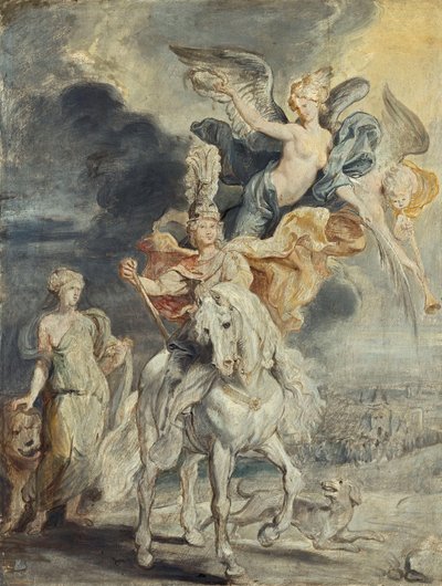 The Triumph of Jülich (Sketch for the Medici Cycle) by Peter Paul Rubens