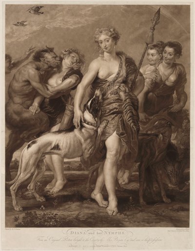Diana Hunting by Peter Paul Rubens