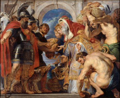 The Meeting of Abraham and Melchizedek by Peter Paul Rubens