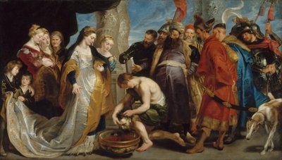 Head of Cyrus Brought to Queen Tomyris by Peter Paul Rubens
