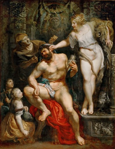 Hercules and Omphale by Peter Paul Rubens