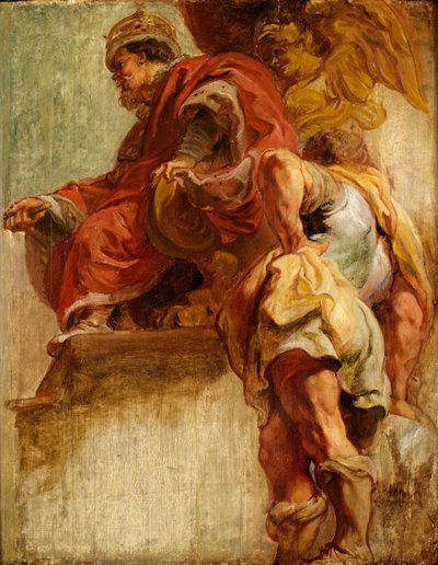 King James I Uniting England and Scotland by Peter Paul Rubens