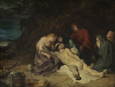 Lamentation over the Dead Christ with St. John and the Holy Women by Peter Paul Rubens