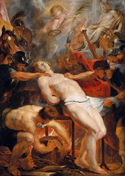 Martyrdom of St. Lawrence by Peter Paul Rubens