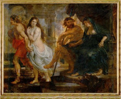 Orpheus and Euridice with Pluto and Proserpina by Peter Paul Rubens