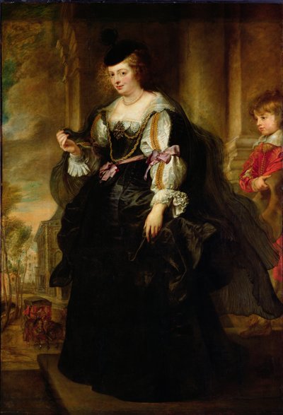 Portrait of Helene Fourment with a Coach, c.1639 by Peter Paul Rubens