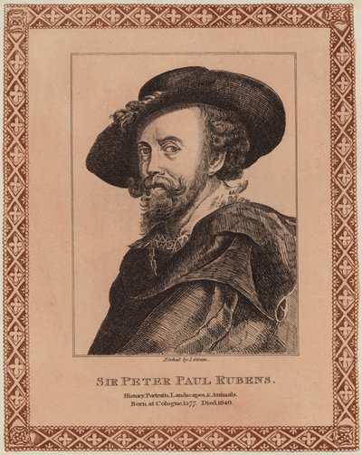 Portrait of Peter Paul Rubens by Peter Paul Rubens
