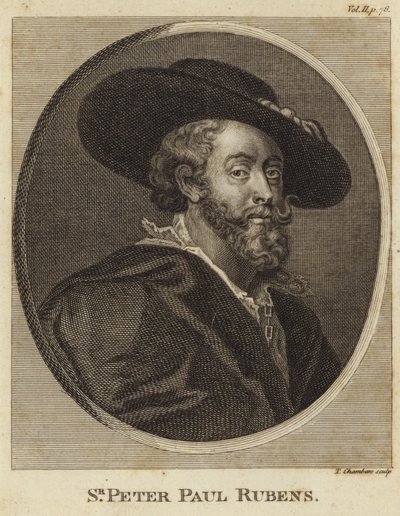 Portrait of Peter Paul Rubens by Peter Paul Rubens