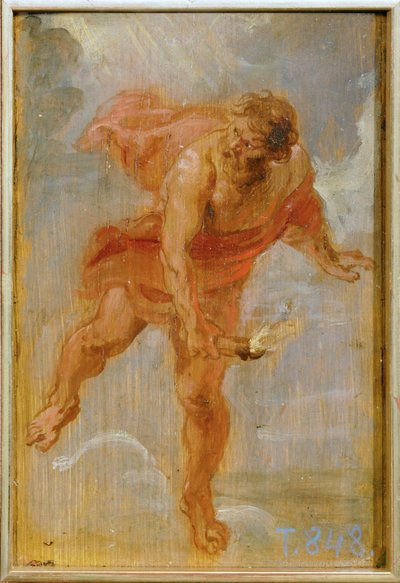Prometheus with the Firebrand by Peter Paul Rubens