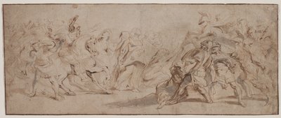 Reconciliation of the Romans and the Sabines by Peter Paul Rubens