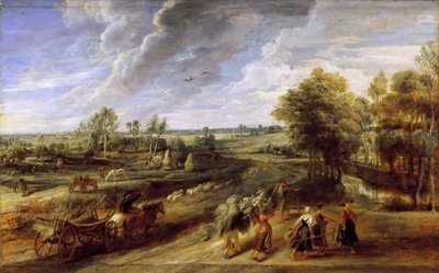 Return from the Harvest by Peter Paul Rubens
