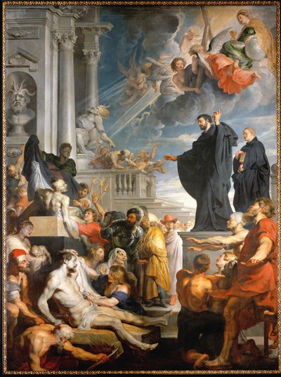 The Miracles of Saint Francis Xavier by Peter Paul Rubens