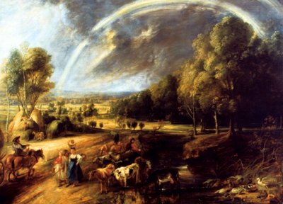 The Rainbow Landscape by Peter Paul Rubens
